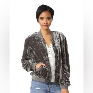 Free people velvet bomber